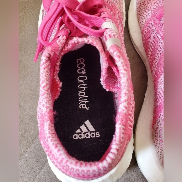 Adidas PureBoost Go J 'Sema Solar Pink' Running Shoes Youth 4 | Women’s 5.5 - Picture 3 of 6